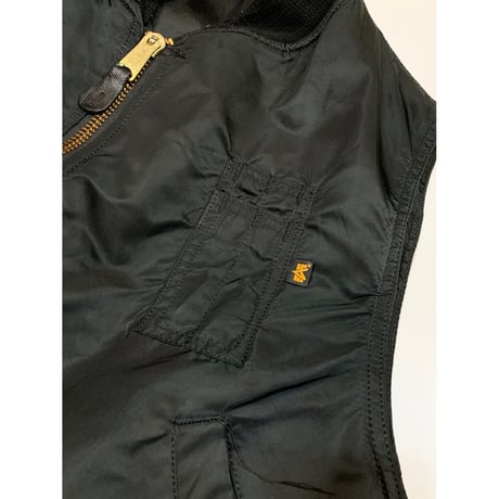 90s ALPHA INDUSTRIES "FV-2" REVERSIBLE VEST MADE IN USA 🇺🇸 Size XL