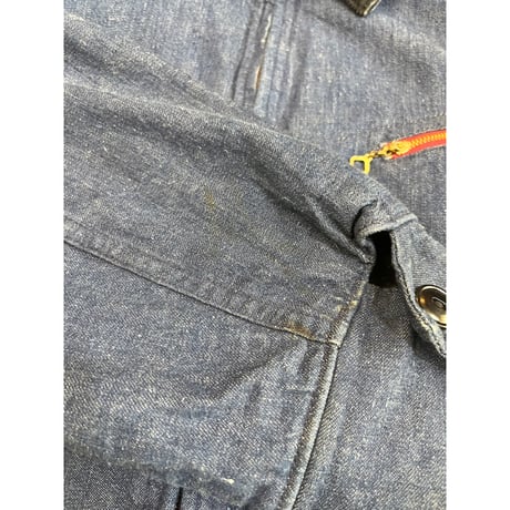 50〜60s DENIM WORK JACKET Size 48