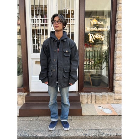 90s POLO Ralph Lauren "BLACK" DUCK HUNTING JACKET Size M
