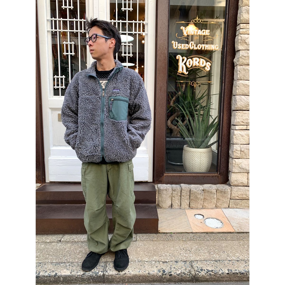 ほーちさん専用 レトロカーディガン 2001年 USサイズM 日本L ほーち