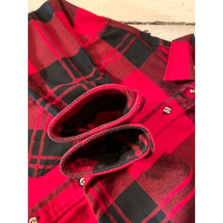 80s ST JOHN'S BAY BIG MAC FLANNEL SHIRT  Size M