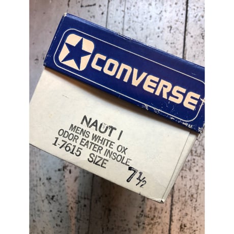 70s "DEADSTOCK" CONVERSE NAUT I MADE IN USA🇺🇸 Size  7 1/2
