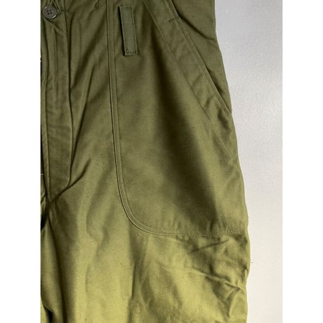 79s DEADSTOCK US NAVY A-2DECK PANTS  Size LARGE (35-38)