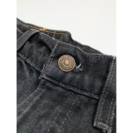 90s Levi’s 550-0260 BLACK DENIM PANTS MADE IN USA 🇺🇸  Size W32L30→W31L29