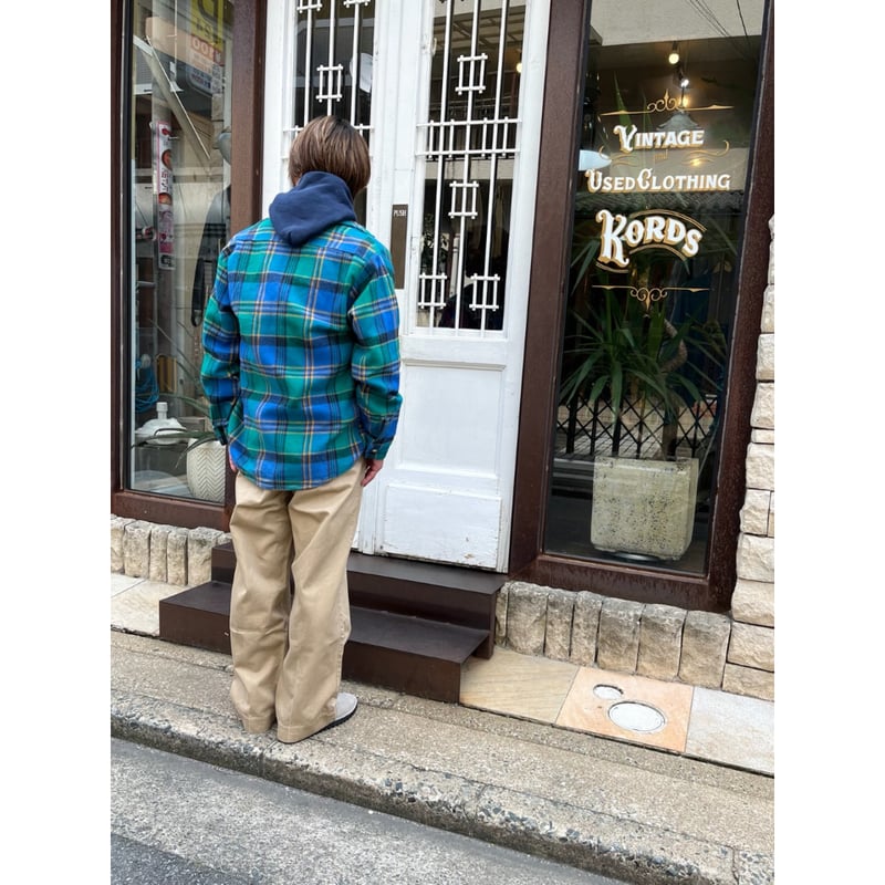 90s FIVE BROTHER FLANNEL SHIRT MADE IN USA 🇺🇸 S