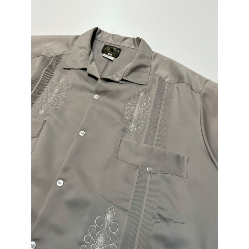 80s CAMPOS OPEN COLLAR CUBA SHIRT Size 48 | KORDS