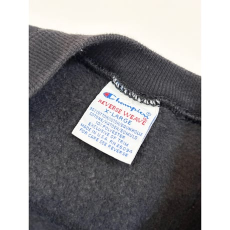 90s Champion "BLACK" REVERSE WEAVE MADE IN USA 🇺🇸 Size XL