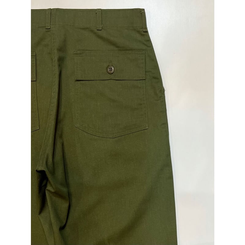 80s US ARMY OG-507 UTILTY PANTS Size W36L31→W34