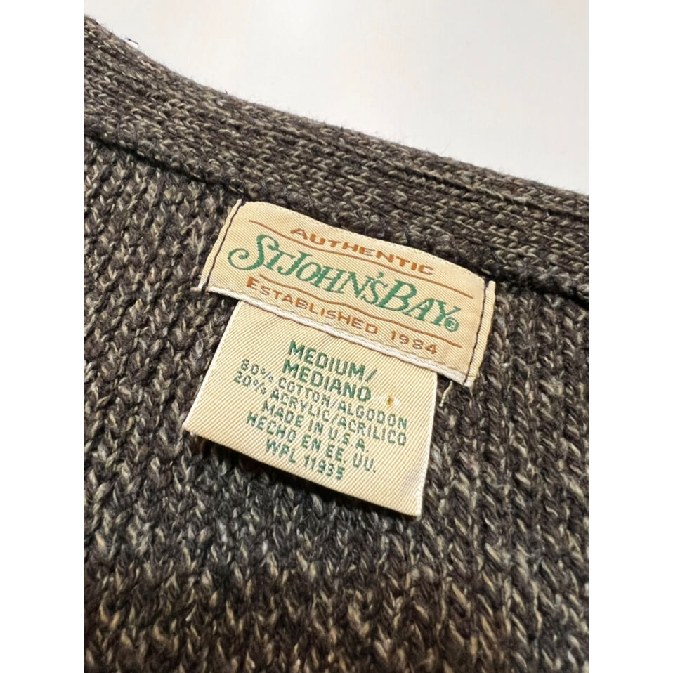 90s ST JOHN'S BAY CARDIGAN MADE IN USA 🇺🇸 Size