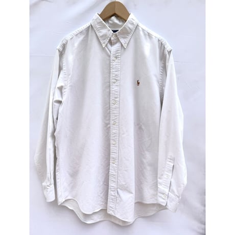 90s Ralph Lauren  OXFORD B/D SHIRT Size 16 1/2-34