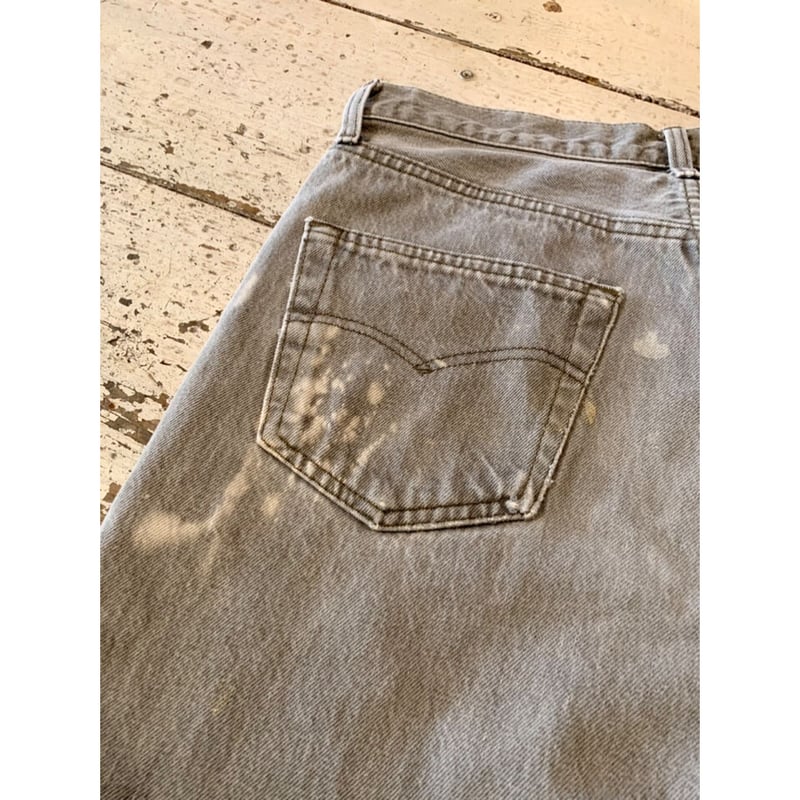 90s Levi's 501-5958 BLACK DENIM PANTS MADE IN U