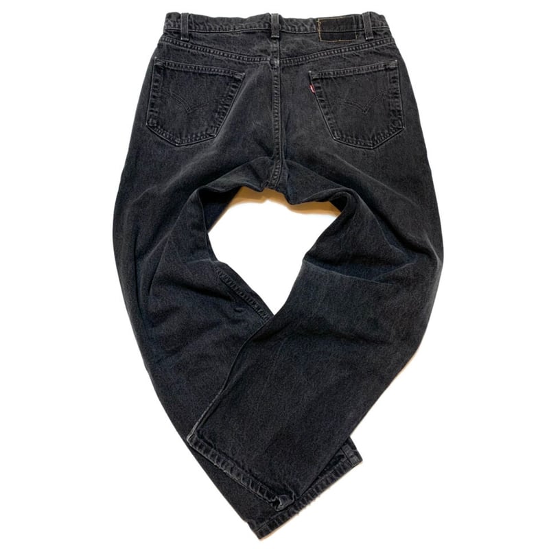 90's Levi's 550 ブラックデニムW38L30 90's Levi's 550 ブラックデニムパンツ 表記(38x30) USA製