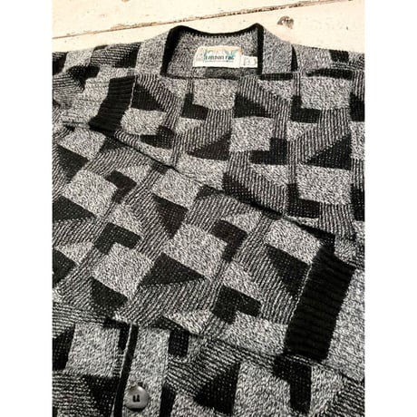 80s LONDON FOG ACRYLIC CARDIGAN  MADE IN USA 🇺🇸 Size L