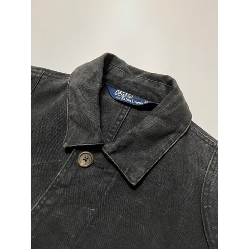 90s Polo Ralph Lauren ジャケット ブラック 90s Polo Ralph Lauren Leather SwingTop Jacket XL Black – NO