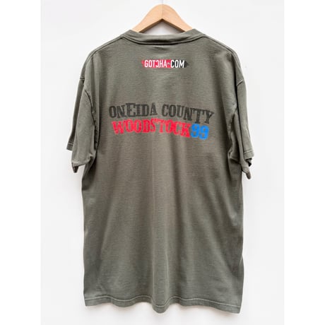 90s "WOOD STOCK" Rock Tee Size L