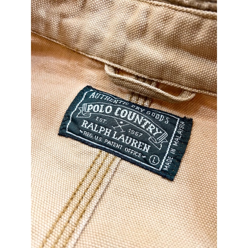 80〜90s POLO COUNTRY DUCK COVERALL Size L | KORDS 80〜90s POLO COUNTRY DUCK COVERALL Size L | KORDS