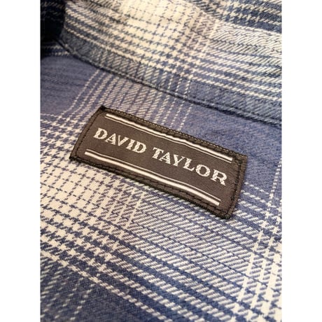 90s DAVID TAYLOR LIGHT FLANNEL SHIRT Size L