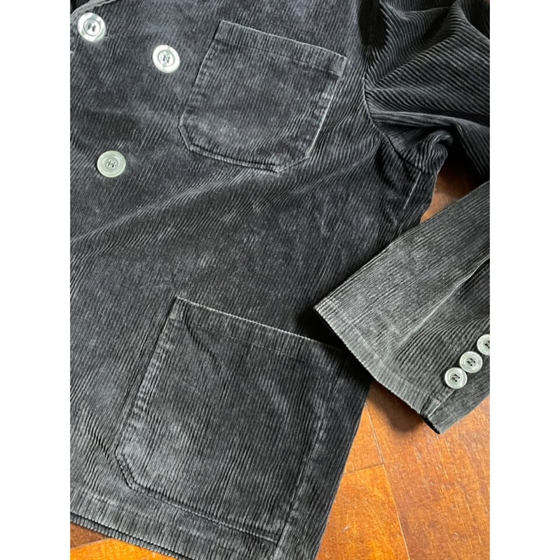 80s EIKO DOUBLE BREASTED CORDUROY WORK JACKET 🇩