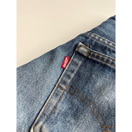 80s Levi’s 501 "INSEAM SINGLE" DENIM PANTS MADE IN USA 🇺🇸 Size W33L34→W31L30.5
