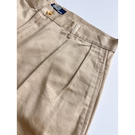 80s "DEAD STOCK" Ralph Lauren CHINO PANTS MADE IN USA 🇺🇸 Size W31L32→W31.5L31.5