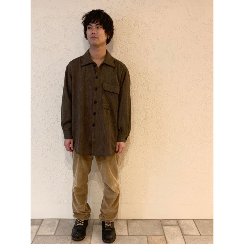 90s NO BONZ TWEED SHIRT MADE IN USA 🇺🇸 Size L |