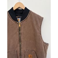 90s carhartt DUCK VEST MADE IN USA 🇺🇸 Size XL-TALL
