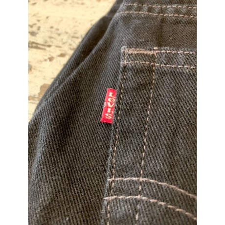 01s "DEAD STOCK" Levi’s 560-0260 BLACK DENIM Size W30L32