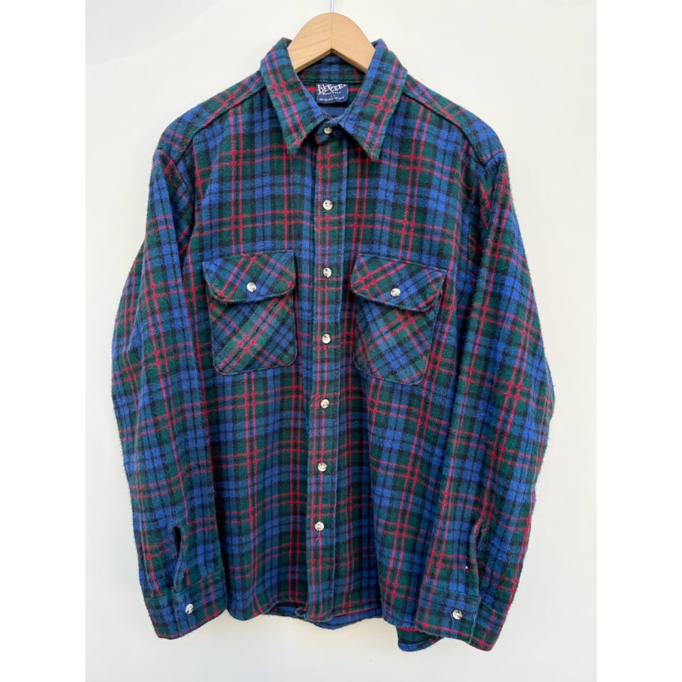 80s DEECEE ネルシャツ Lサイズ 80s DEE CEE FLANNEL SHIRT MADE IN USA🇺🇸 Size L