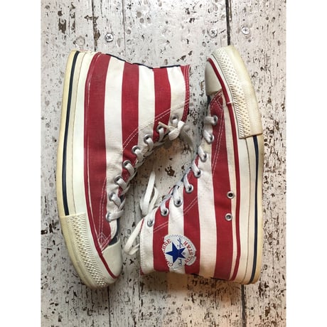 90s CONVERSE ALL STAR HI 星条旗 MADE IN USA 🇺🇸  Size 9