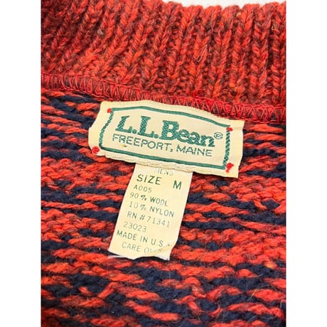 80s L.L.Bean WOOL KNIT MADE IN USA🇺🇸 Size M