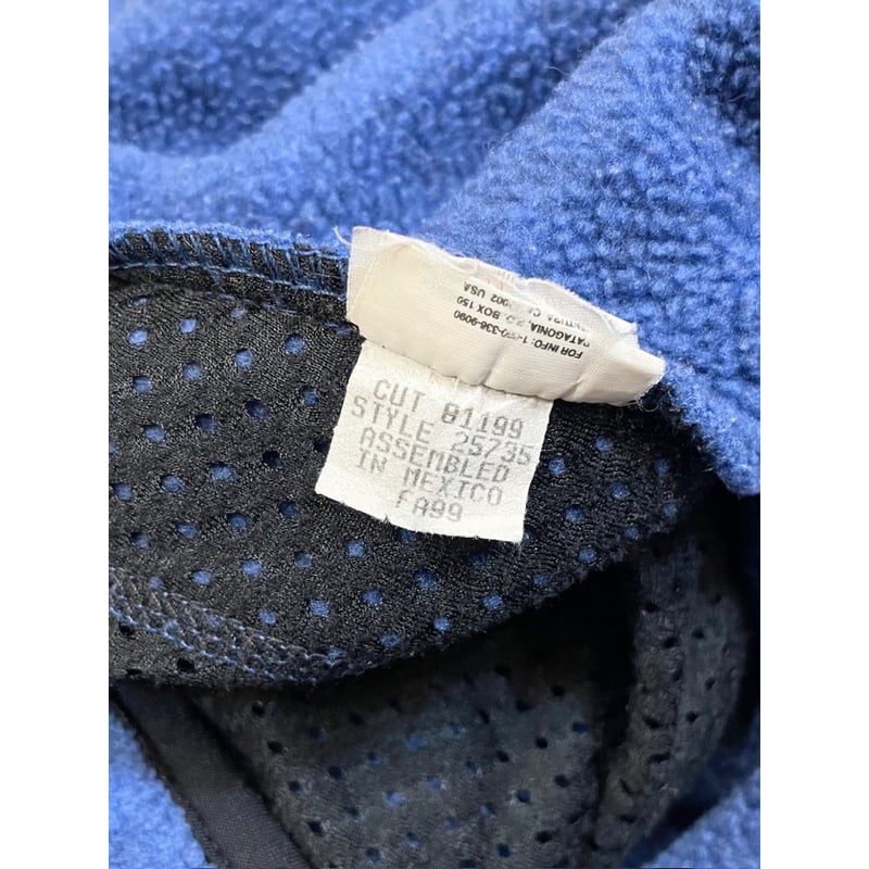 FA99s Patagonia SYNCHILLA MARSUPIAL FLEECE Size