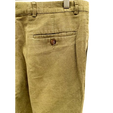 90s DOCKERS LINEN SLACKS Size W34L32→W34L30