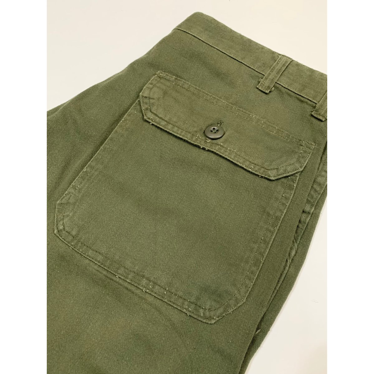 60〜70s US AIR FORCE OG-107 COTTON SATEEN BAKER