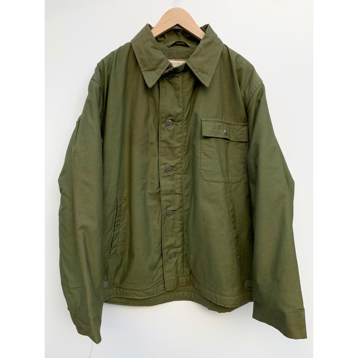 ★70s★us navy★vintage A2deck jacket 70s US NAVY A-2 DECK JACKET Size LARGE | KORDS