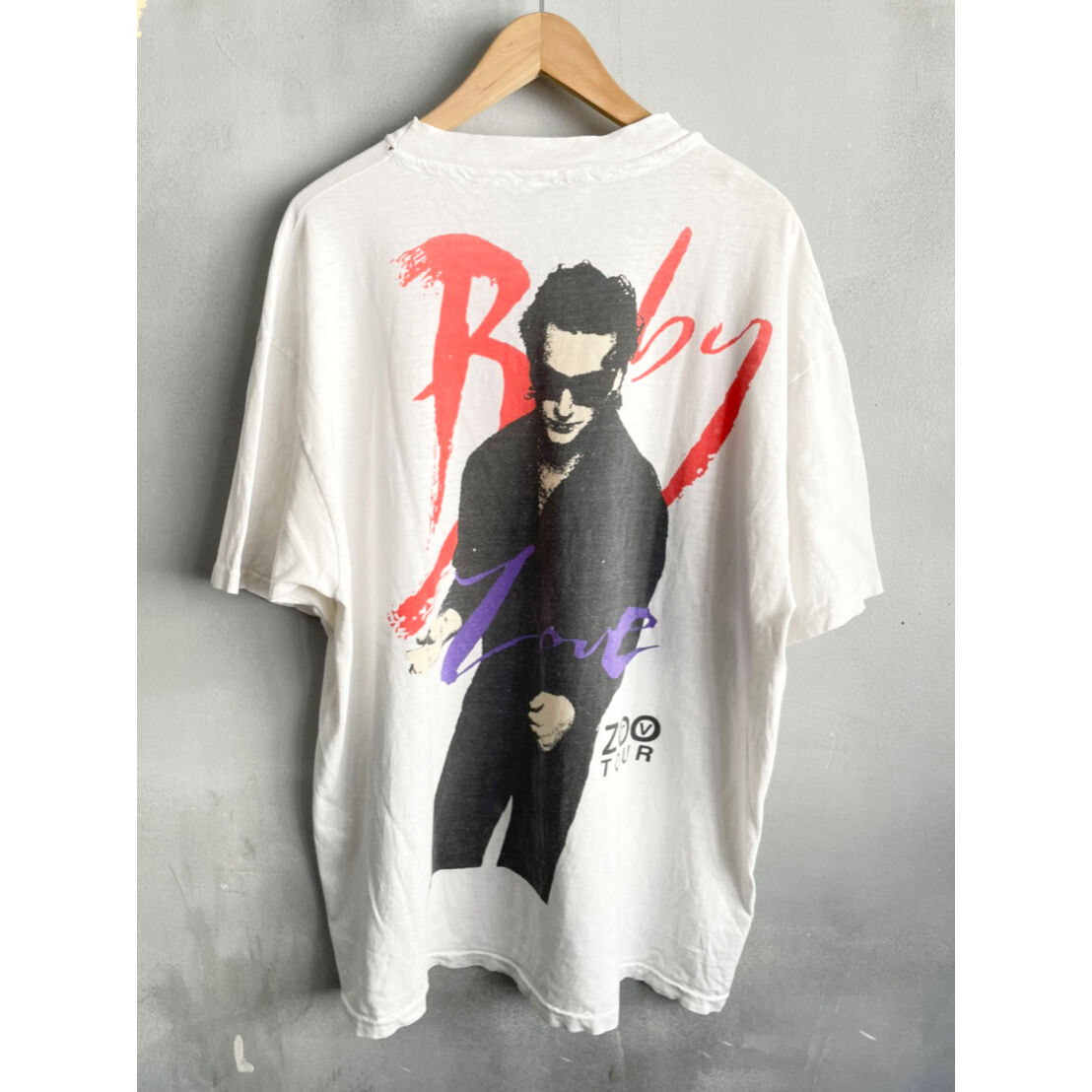 1991年コピーライト入　 U2ユーツー Zoo TV Tour TEE XL