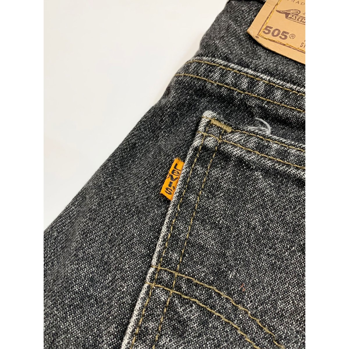 みなみです₊⁎⁺˳✧༚ 90s Levi's 505-0259 BLACK DENIM PANTS MADE IN U