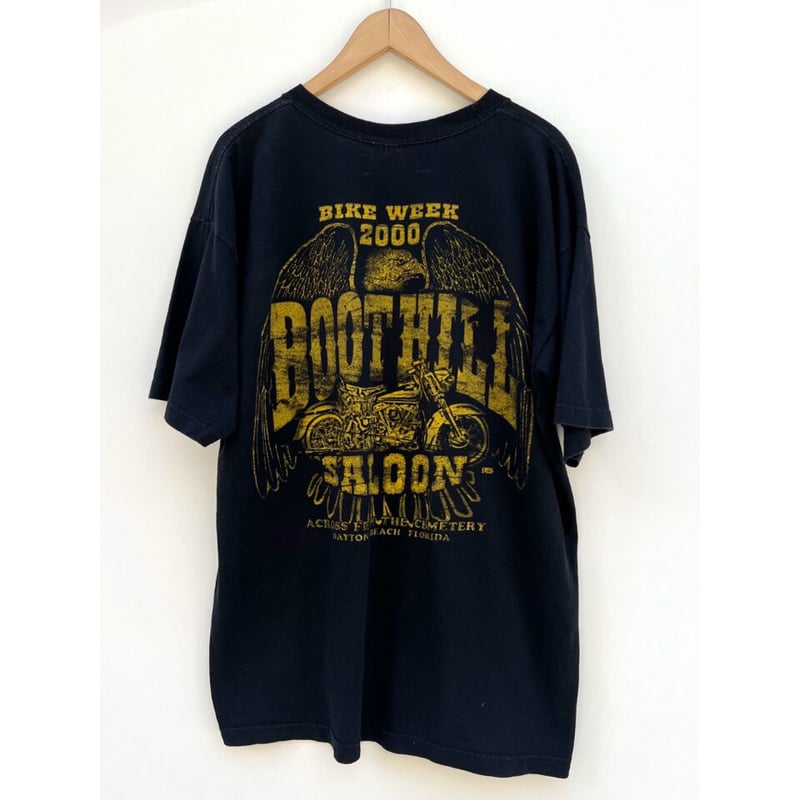 Boothill saloon Tシャツ XL ハーレー バイカー ビンテージ Boothill saloon Tシャツ XL ハーレー バイカー ビンテージ | UC