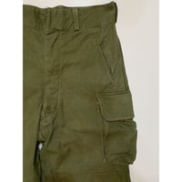 50s FRENCH ARMY M-47 "EARLY MODEL" FIELD TROUSERS Size W36L31