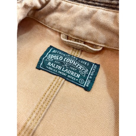 80〜90s POLO COUNTRY "DUCK" COVERALL Size S