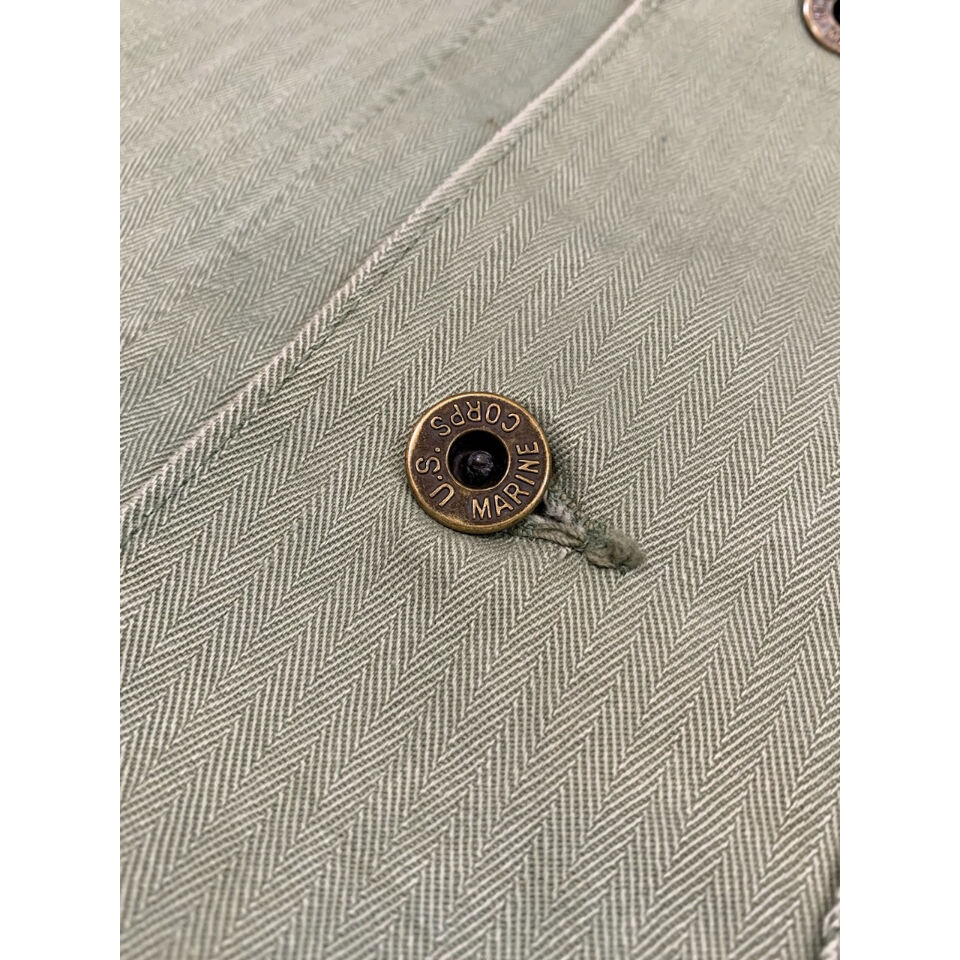 40s US MARINE CORPS P-47 HBT JACKET Size 38〜40程