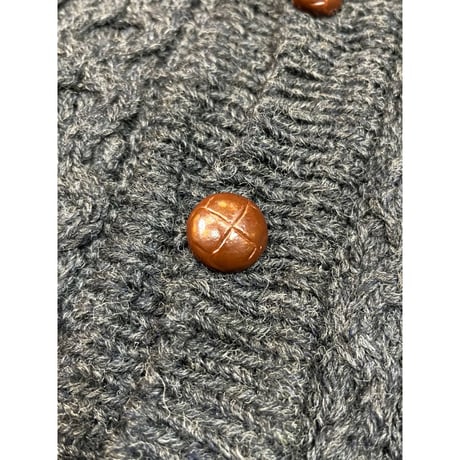80s L.L.Bean WOOL CARDIGAN MADE IN IRELAND🇮🇪 Size M