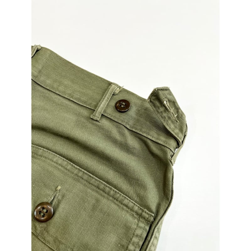 50s US ARMY M-47 HBT BAKER PANTS Size W31L28 |