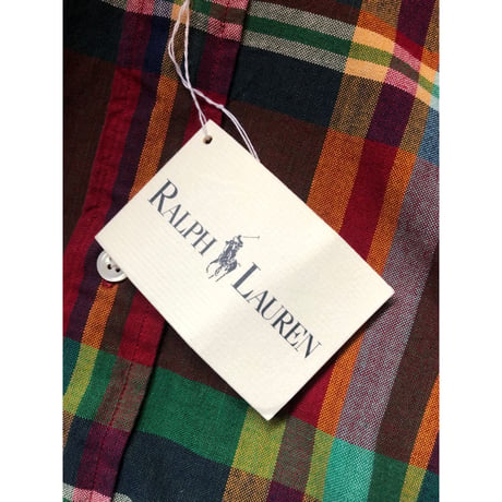 90s "DEADSTOCK" Ralph Lauren B/D SHIRT Size L