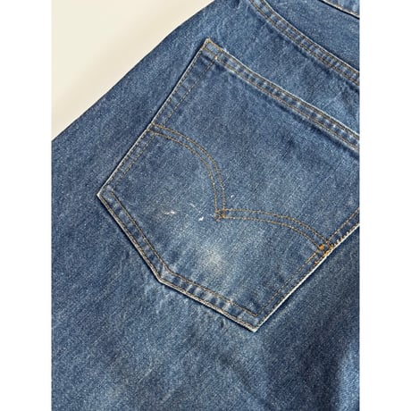 80s Levi’s 505 "Black Bartack" DENIM PANTS MADE IN USA 🇺🇸 Size W38L32→W36L31