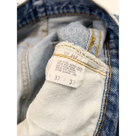 70s Levi’s 501 "66 Chain" DENIM PANTS Size W32L33→W30L29