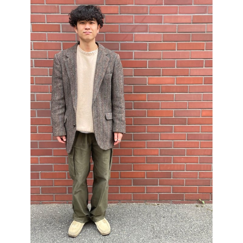 80s STAFFORD HARRIS TWEED JACKET TAILORED IN US 80s STAFFORD HARRIS TWEED JACKET TAILORED IN US