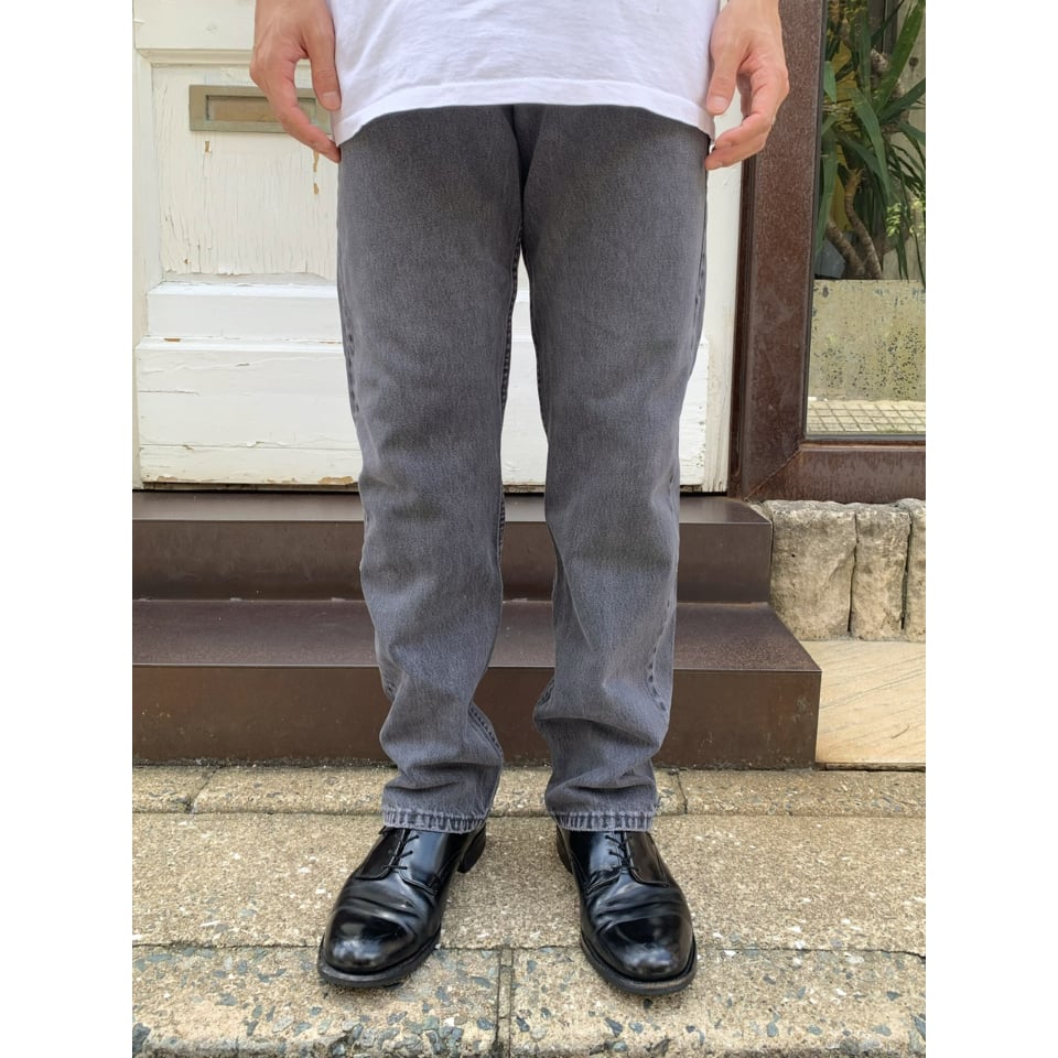 00s Levi's 501-0660 BLACK DENIM PANTS MADE IN U
