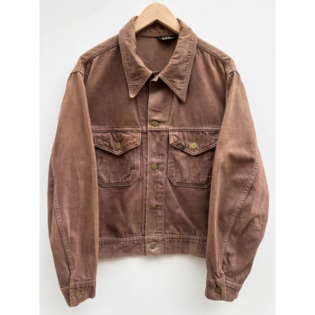 70s Lee MOLESKIN TRACKER JACKET MADE IN USA 🇺🇸 Size 44程