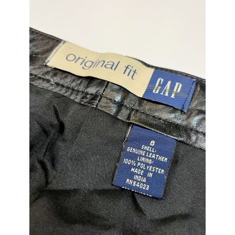 00s GAP LEATHER PANTS Size W29L30