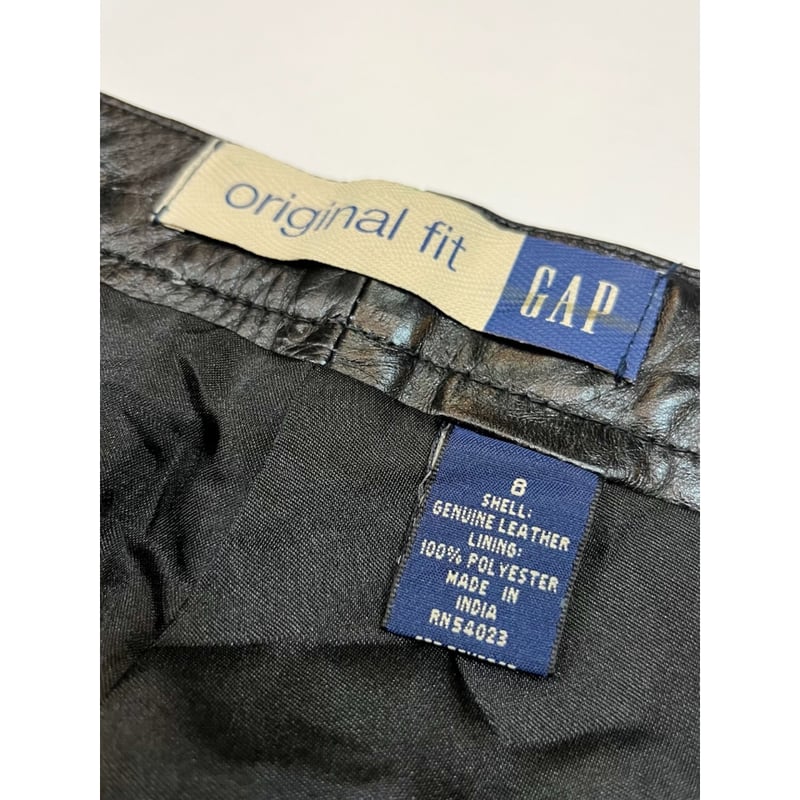 00s GAP LEATHER PANTS Size W29L30 | KORDS 00s GAP LEATHER PANTS Size W29L30 | KORDS